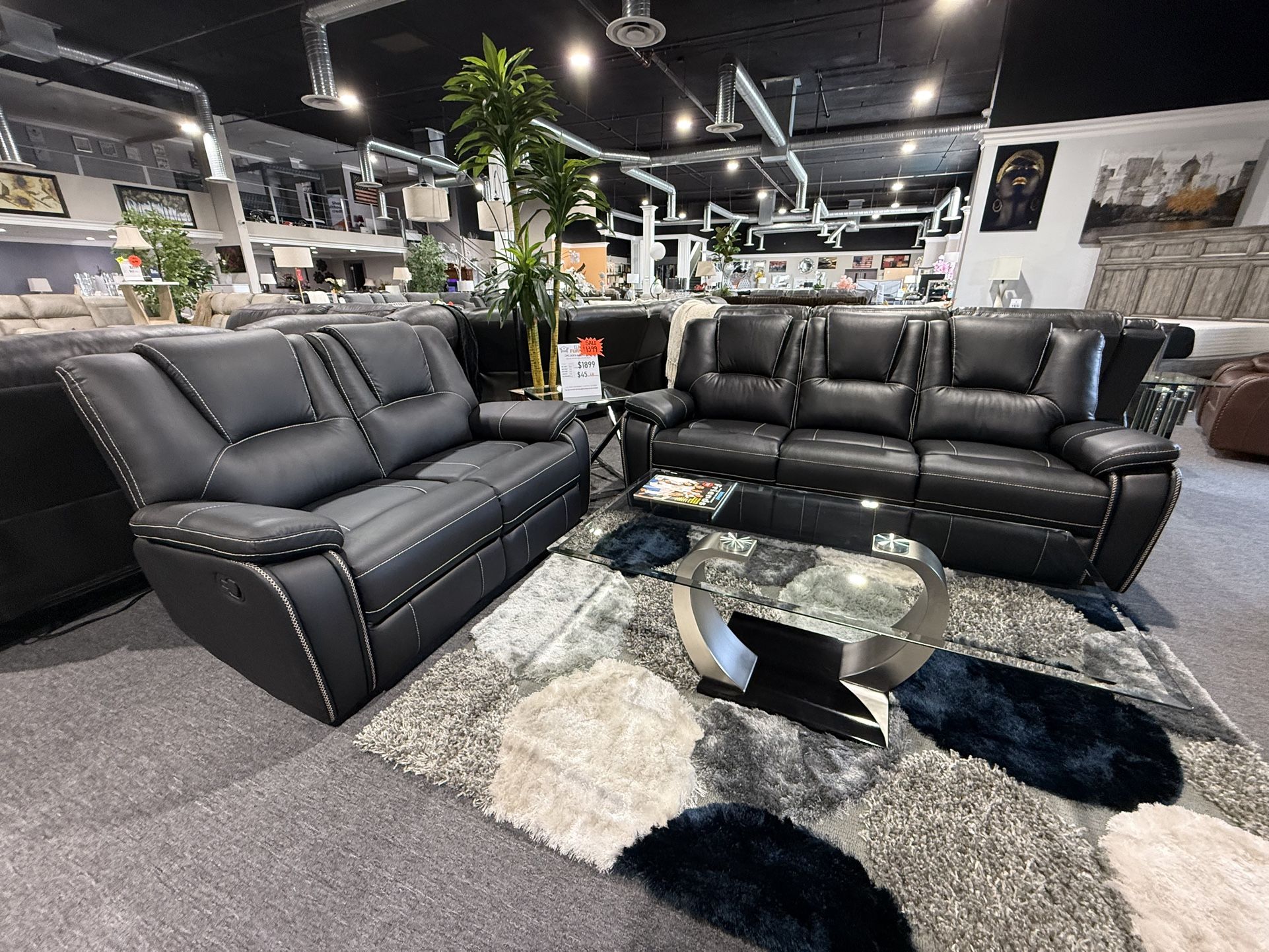 Sofa , Loveseat And Free Recliner
