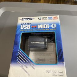 Edirol And Sb Midi X1