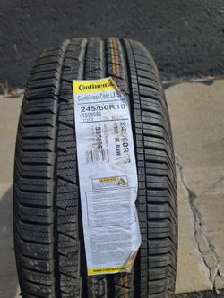 Single (1) 245 60 18 Continental CrossContact LX Sport tire