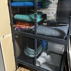 Chinchilla Double Critter Nation Cage And Supplies
