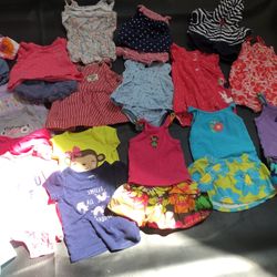 Baby Girl Summer Clothes- 6 Months