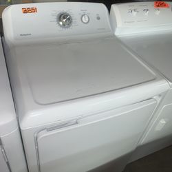 White Hotpoint Electric Dryer