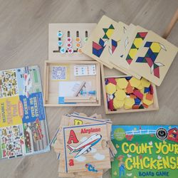 Learning Toys, Puzzles, Board Game 