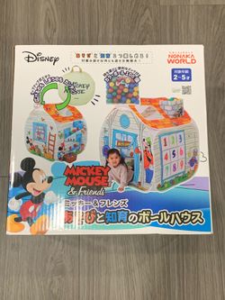 DISNEY Mickey and friends Ball Play Pen/House Nonaka World JPN