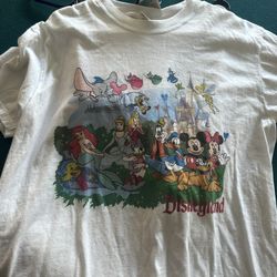 Disneyland T-Shirt 90’s Recreation new With Tags 