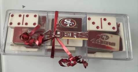 Custom Made 49ers dominoes