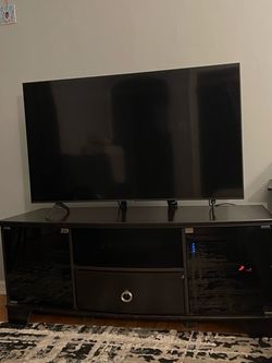 TV stand with  TV Samsung