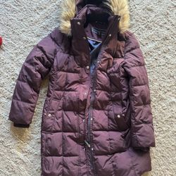 New Tommy Hilfiger Women’s Long Puffer Jacket 