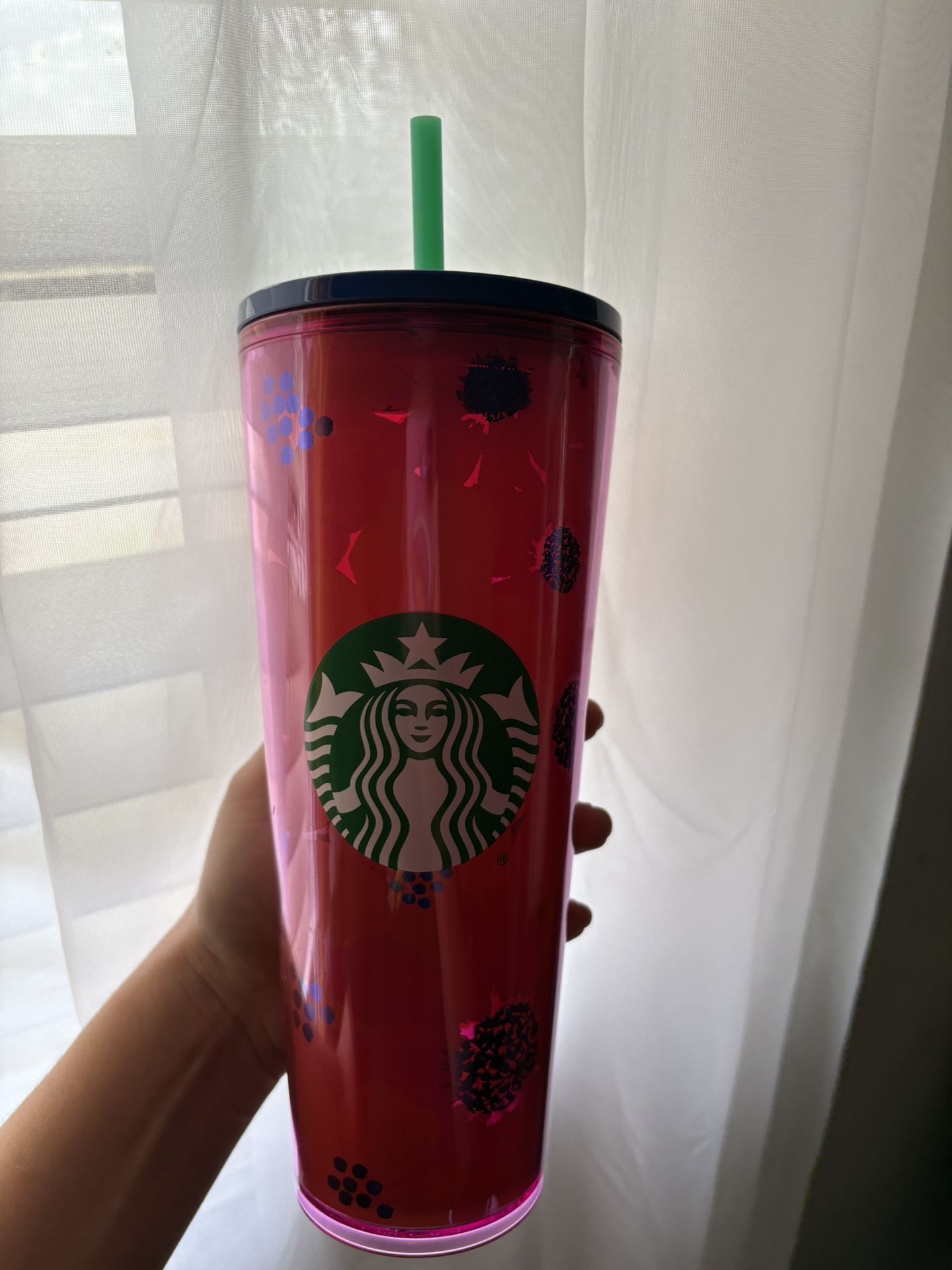 Starbucks Tumbler Cup x Dancing Daisy Blooms