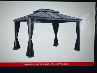 Sojag Ventura 10’ x 14’ Hardtop Gazebo