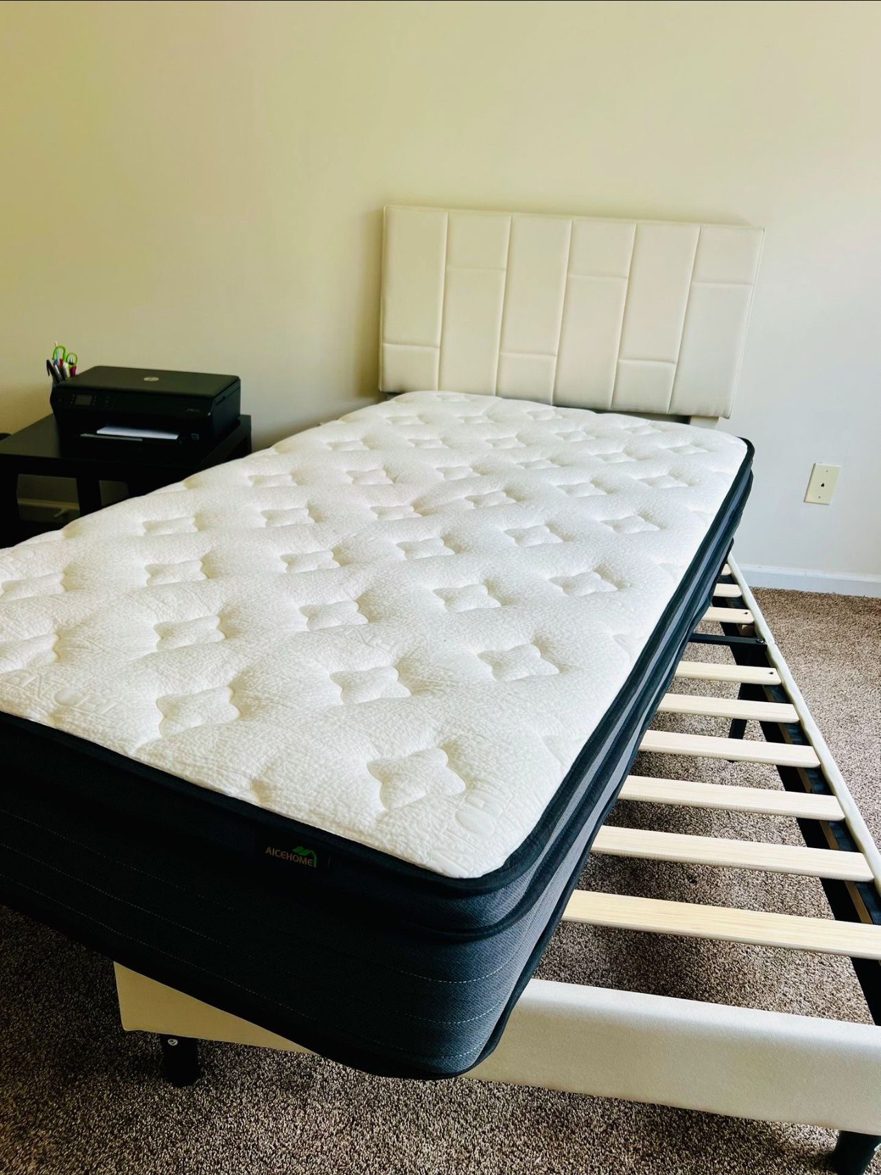 Twin Bed With Mattress