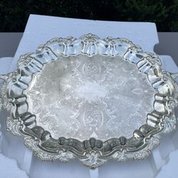 Big Silver Plate