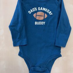 Dad’s gameday buddy football onesie