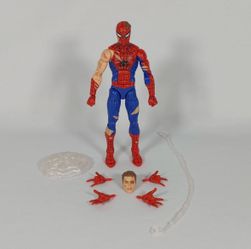 Marvel legends battle damage Spiderman magic the gathering