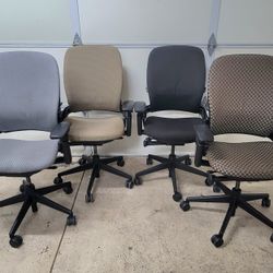 Steelcase Leap V2 - Fully Loaded - Office Computer Desk Ergonomic Chair - Multiple colors