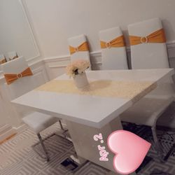 Dining Table 4 Chair One One Table