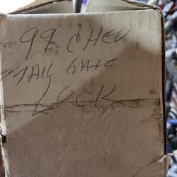 1999 Chevy Silverado Tailgate Lock