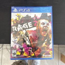 PlayStation 4 Rage 2 Game
