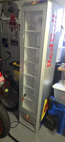 Red Bull Tall Slimline Refrigerator Cooler