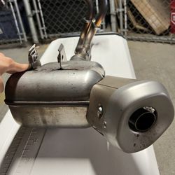 Stock Exhaust 2016 Yamaha FZ-07