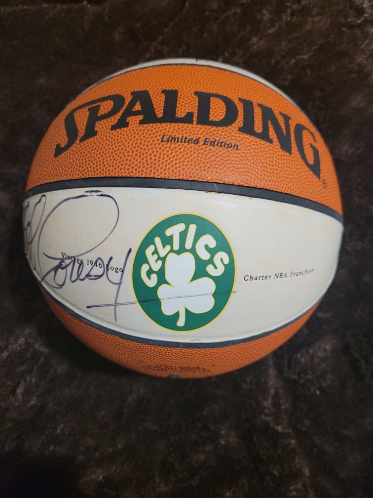Authentic Bob Cousy Signature