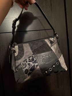 Vintage patchwork coach bag