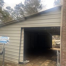 18x30x10 Leanto Garage 