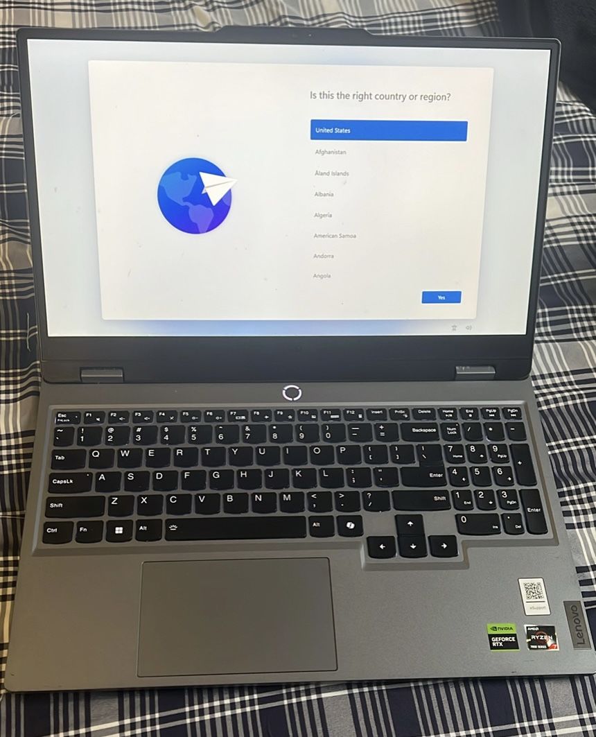 Lenovo LOQ 15ARP9 Gaming Laptop - RTX 4060 Laptop GPU, Ryzen 7 7435HS CPU, 16GB RAM, 512 GB SSD
