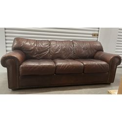 LEATHER COUCH