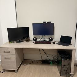 Working Desk + Office Chair