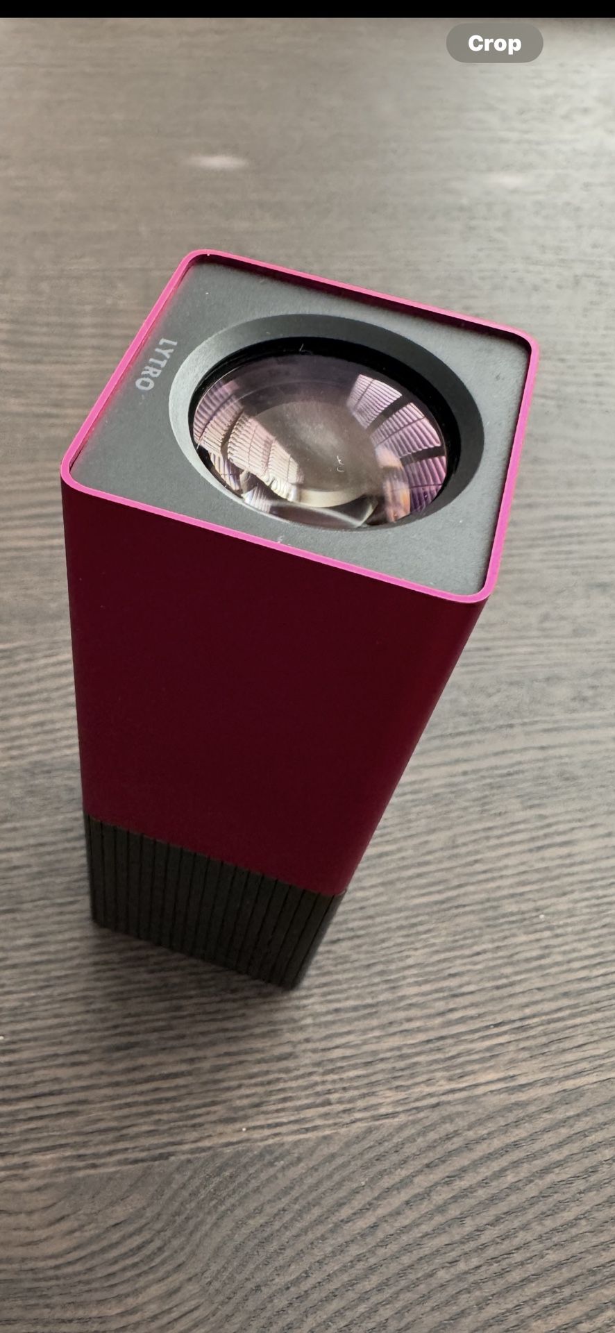 Lytro light field 8 GB camera pink and black