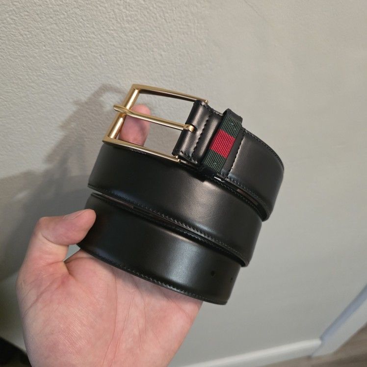 Leather Belt GG