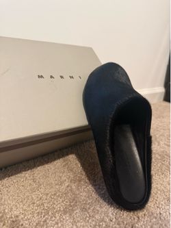 Marni Black Slide