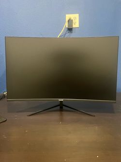 Curved gaming monitor