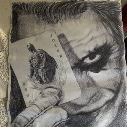 Hand Drawn Joker Portrait