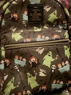 Used Loungefly Backpack Has Some Wear Nightmare Before Christmas