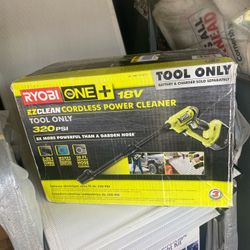 Ryobi Cordless Power Cleaner 