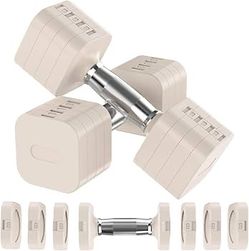 22LBS Adjustable Dumbbells Set, Adjustable Weight Dumbbells,Hand Weights Sets for Women/Men