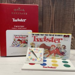 New Hallmark Keepsake TWISTER Family Game Night 2021