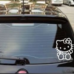 Hello Kitty Decal 