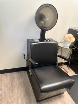 Salon hair dryer and chair! Great condition, taking best offer,