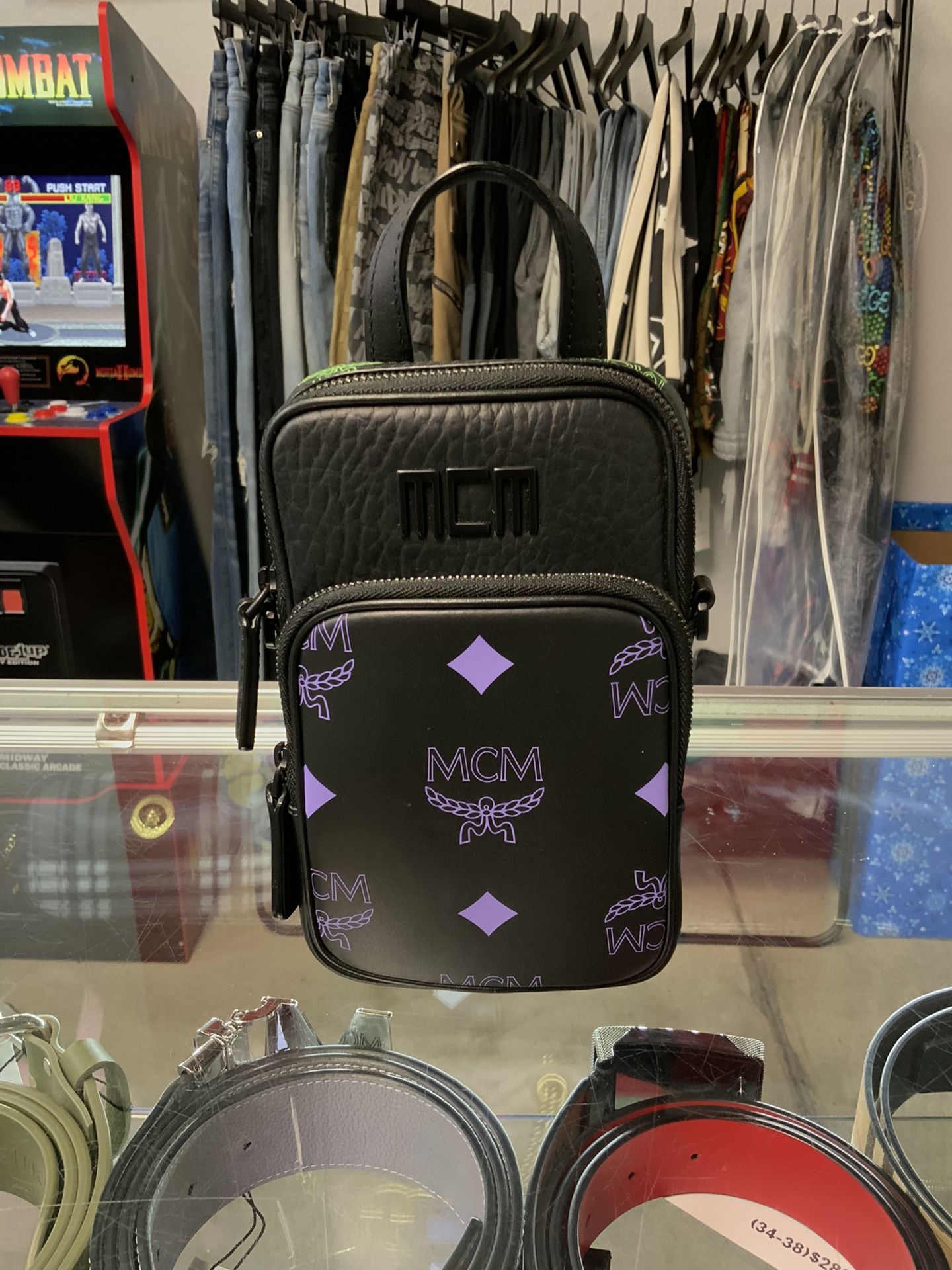 MCM Leather Handbag