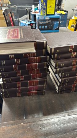 Encyclopedia and dictionary set