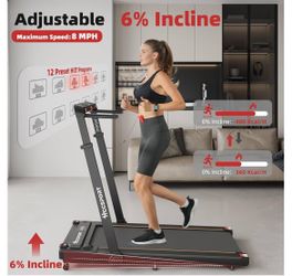 Foldable compact Treadmill