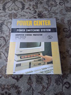POWER CENTER COMPUTER SYSTEM PROTECTOR..