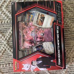 Pokemon Mewtwo Ex Box