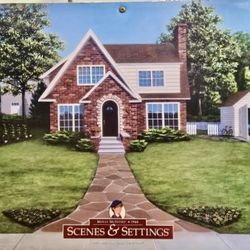 Big  American Girl  Doll Molly McIntire 1944 Scenes & Settings Collection Floor Book  