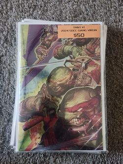 TMNT #1 2024 SDCC Giang Virgin Variant Comic