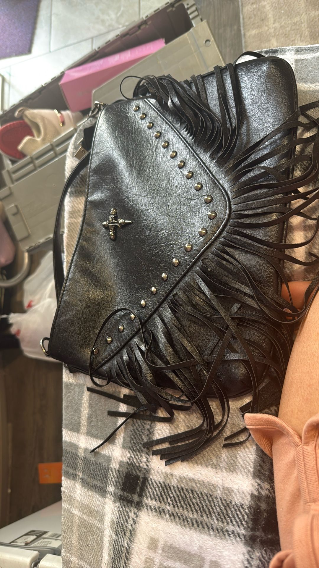 Black Cross Body Purse