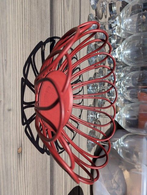 Heavy Metal Red Bowl